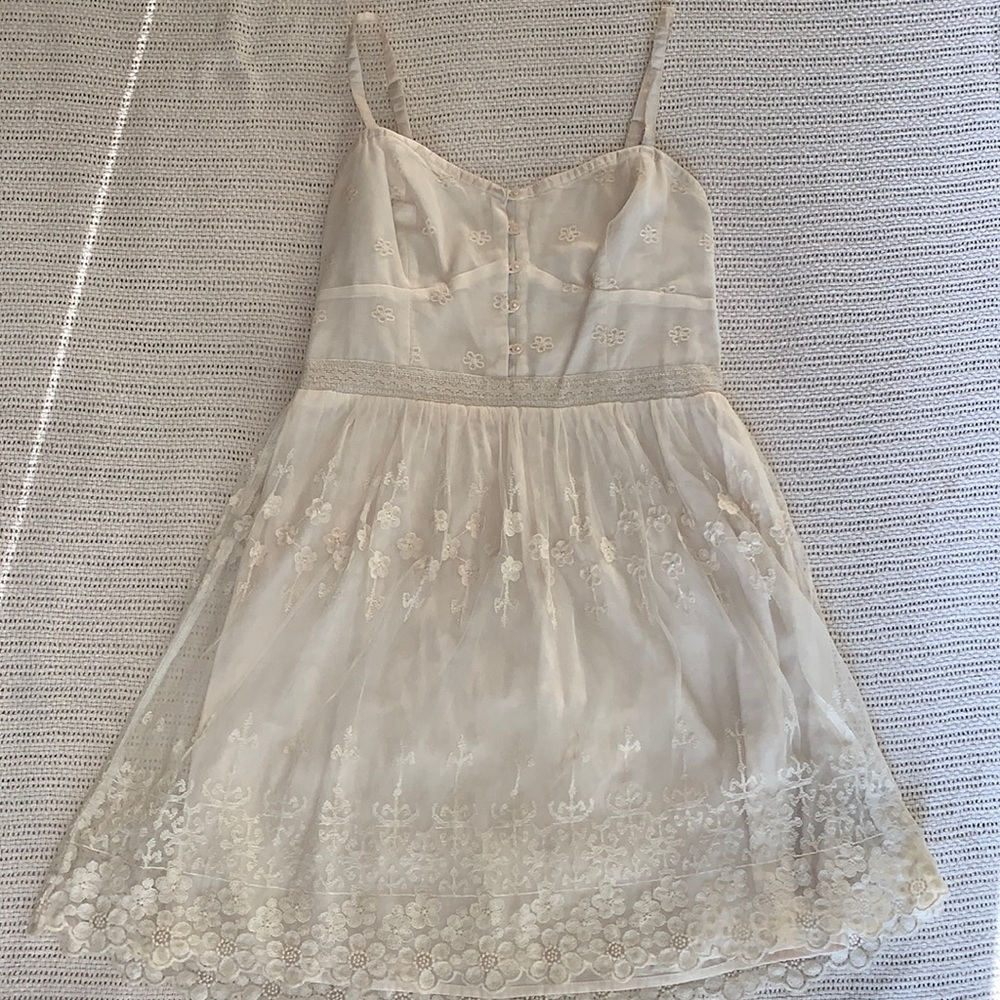 Embroidered summer dress